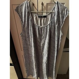 LAUREN‎ RALPH LAUREN Women L Floral Paisley Night Gown